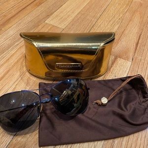 Tory Burch navy blue Sunglasses